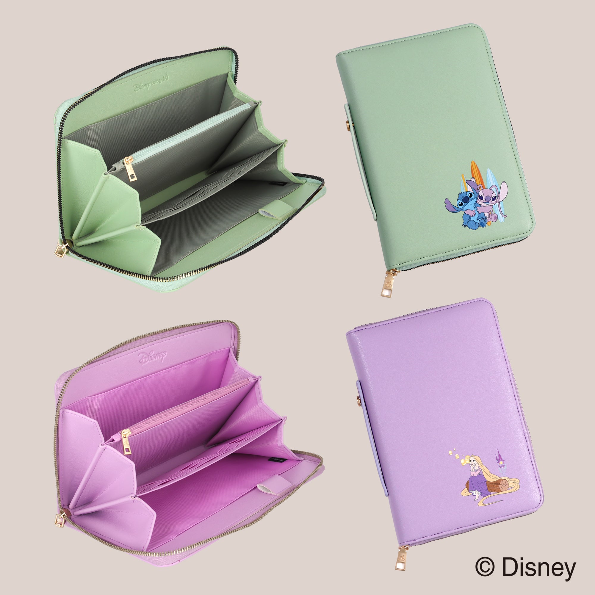 【ディズニーキャラクターライセンス商品】 Disney 母子手帳マルチケース