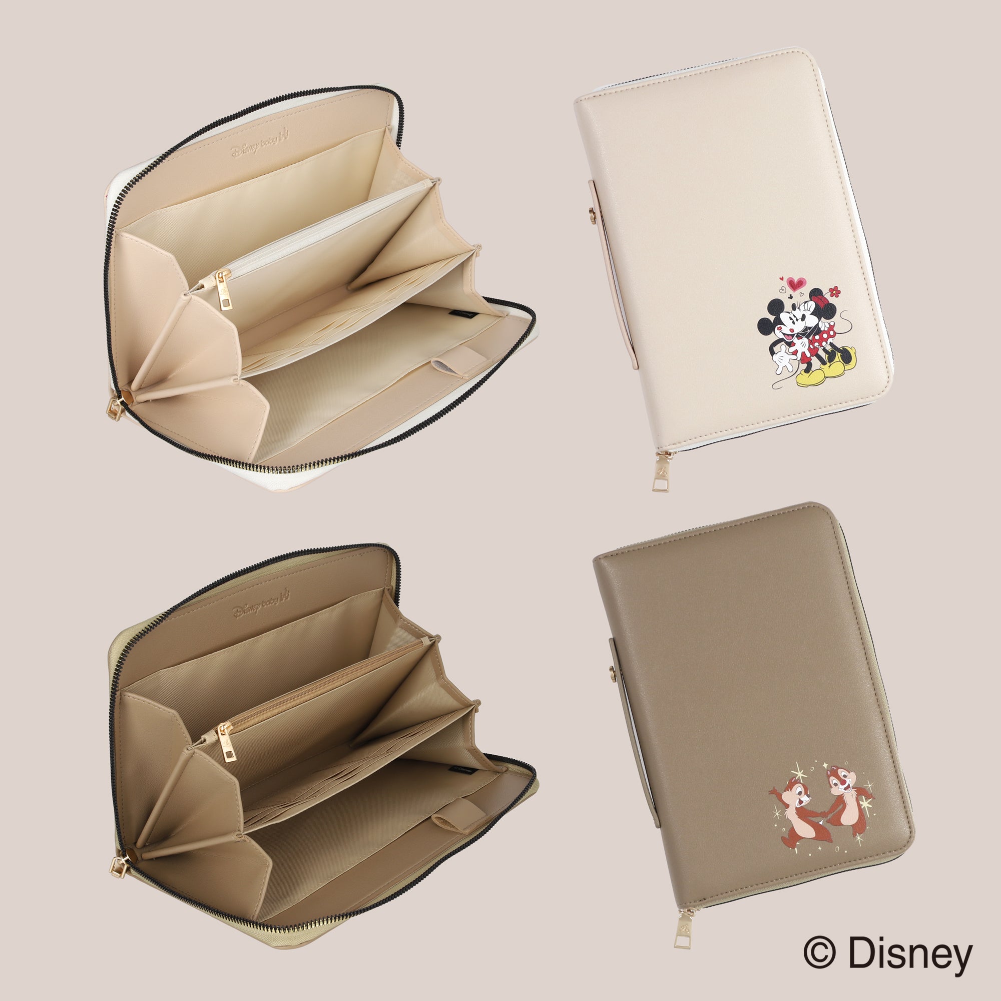 【ディズニーキャラクターライセンス商品】 Disney 母子手帳マルチケース