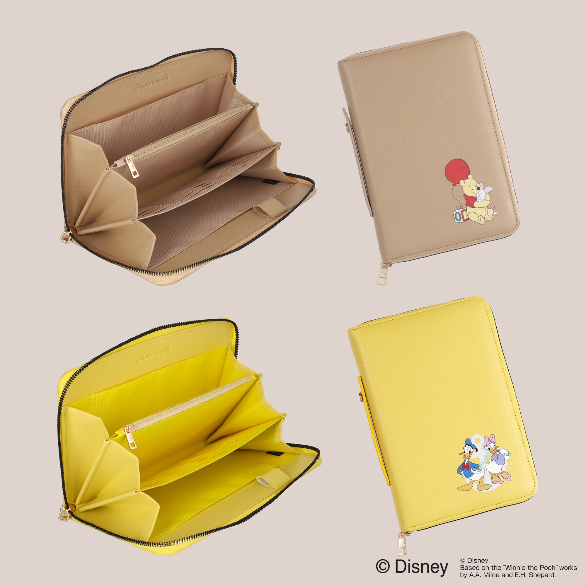 【ディズニーキャラクターライセンス商品】 Disney 母子手帳マルチケース